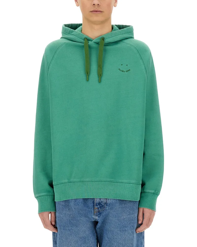 Paul Smith PS von Paul Smith "Happy" Hoodie Green