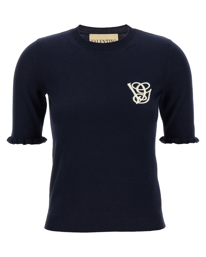 Valentino Garavani Valentino Garavani VG Stickerei Blue