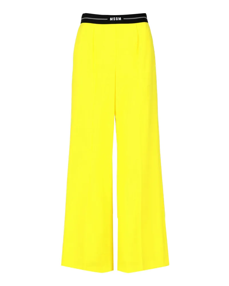 MSGM Hosen gelb Yellow