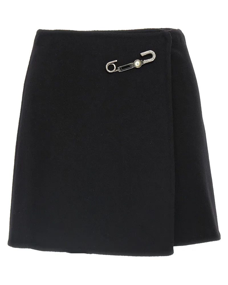 Ermanno Scervino Jewel Pin Rock Black