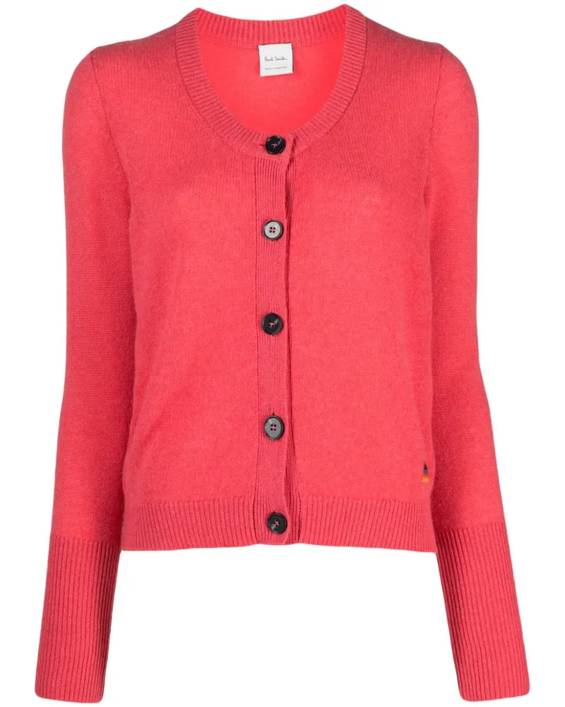Paul Smith Cashmere Cardigan Pink