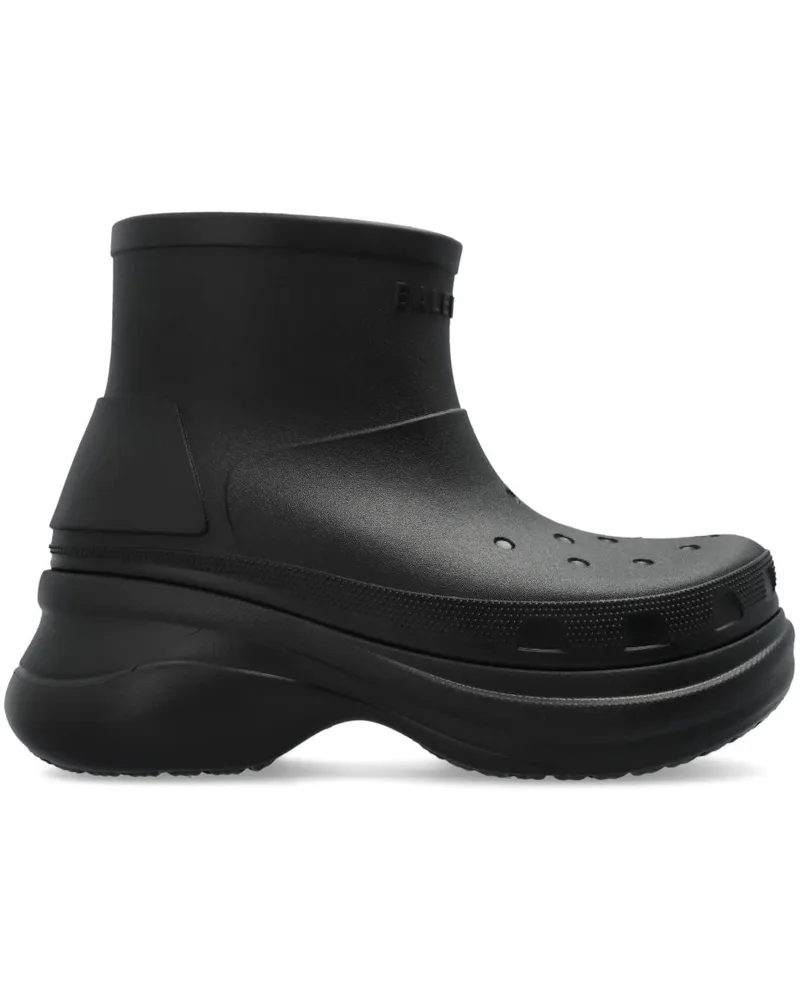 Balenciaga Crocs Stiefel Black