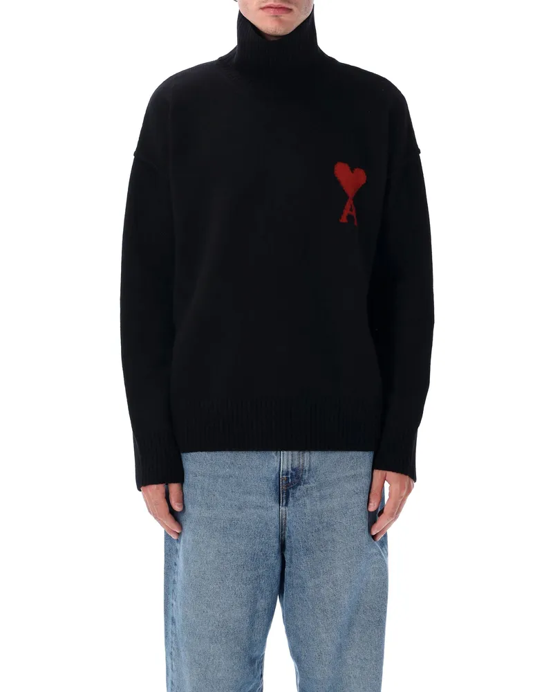 AMI Paris Pullover schwarz Black