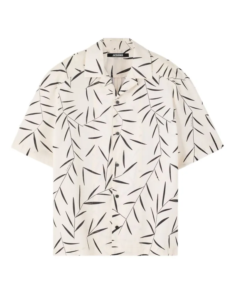 Jacquemus la Chemise Fonccio Shirt White