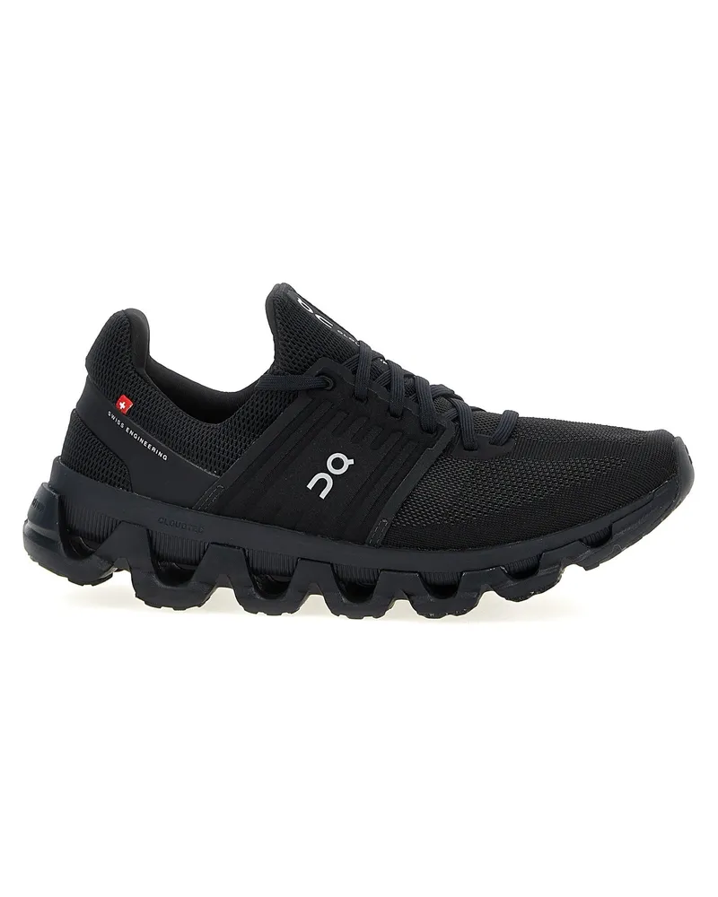 ON Auf 'Cloudswift 3 n. Chr.' Sneakers Black