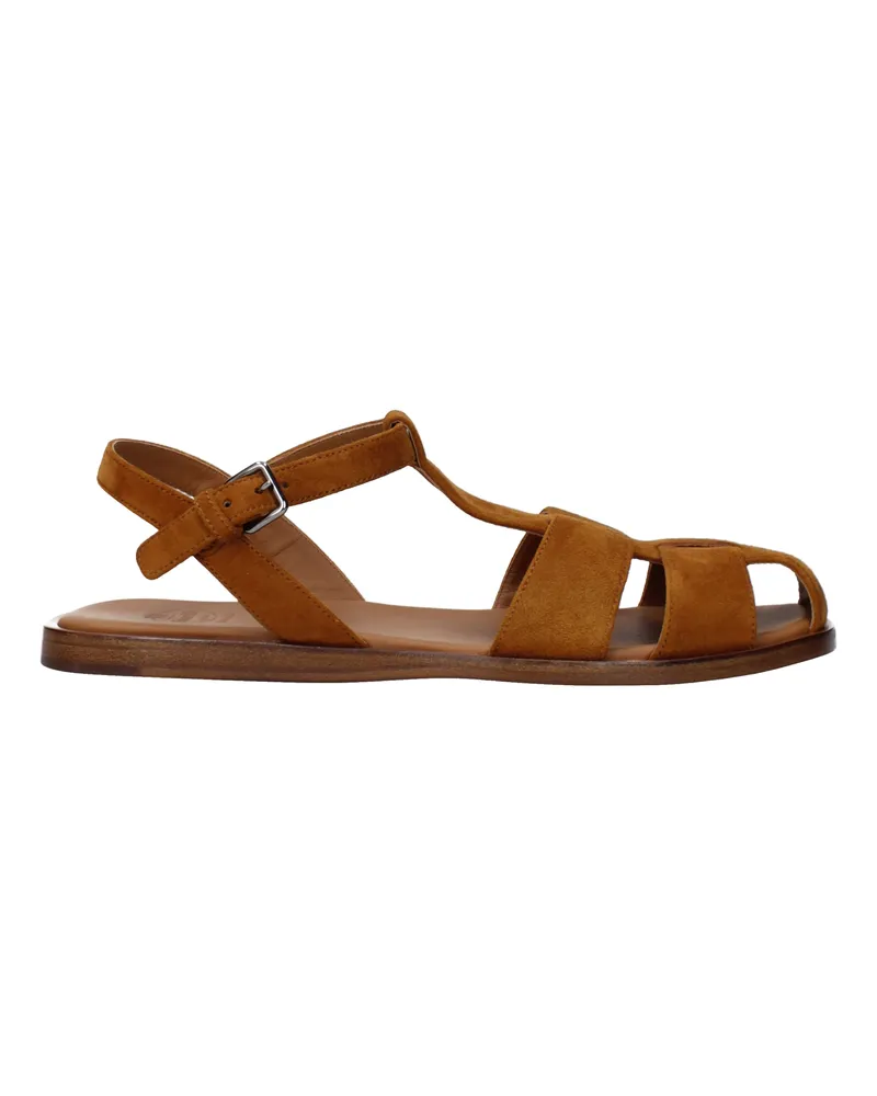 Church's Kirche's Odyssee Frauen's Sandalen aus Wildleder in Braun/Tabak -