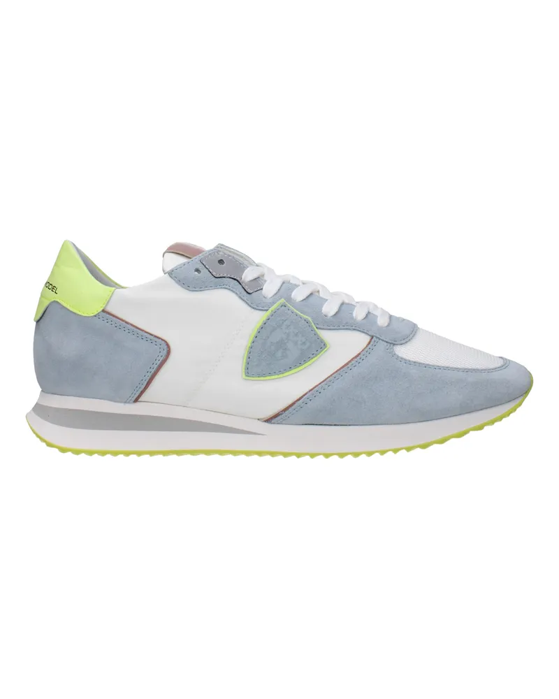 Philippe Model Sneakers TRPX Herren Stoff Weiß/Zuckerpapier -