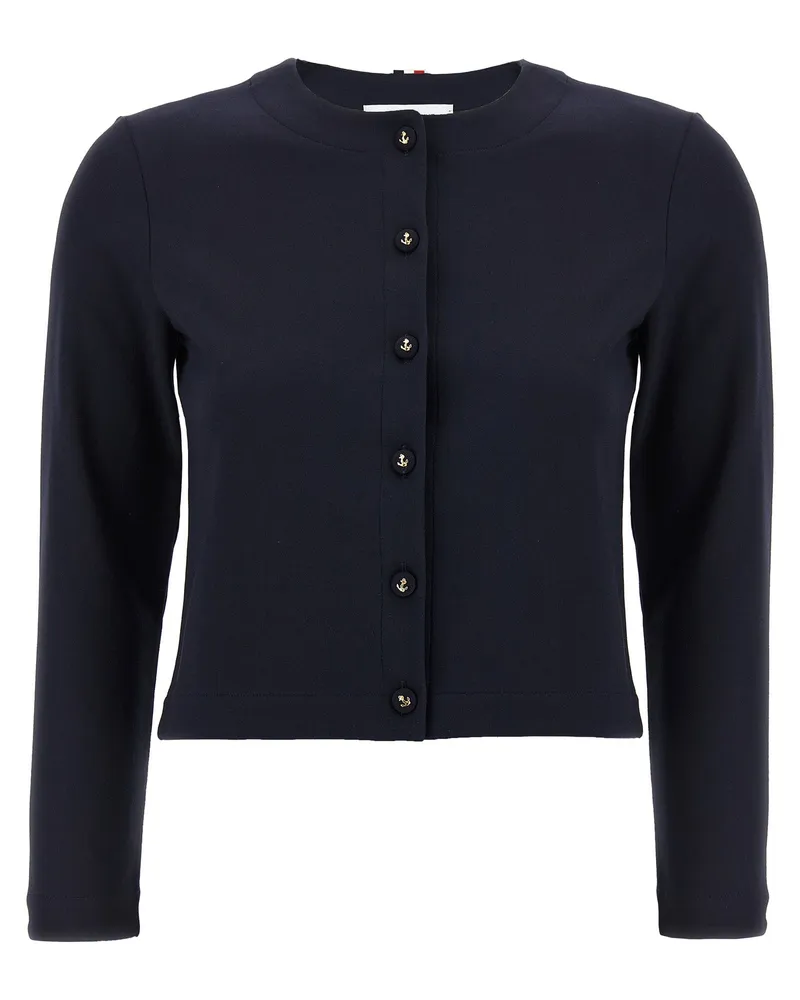 Thom Browne Ancora' Strickjacke Blue