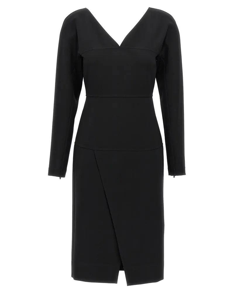 Fendi Techno Trikotkleid Black