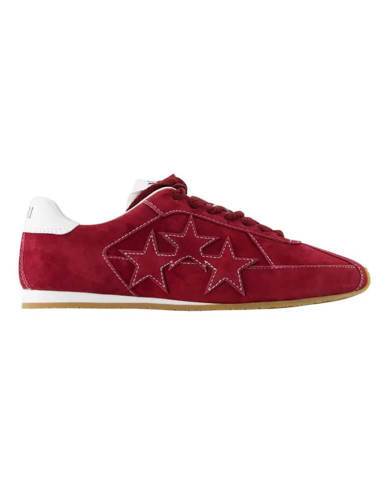 Amiri Pacific Ballet Sneakers  Leder Burgund Burgundy