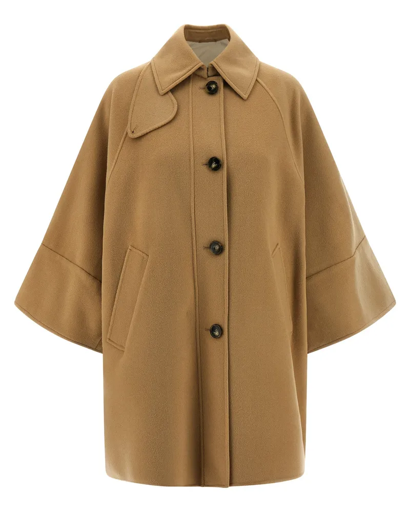 Max Mara Wochenende Max Mara 'Rufo' Mantel Beige