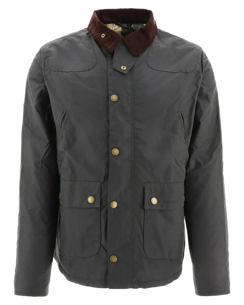 Barbour Reelin" Wachstejacke Grey
