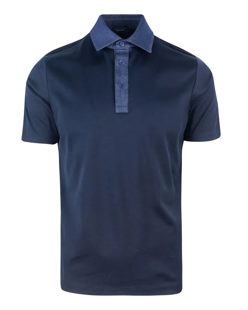 Paul & Shark Polo Aqua Touch Blu Blue