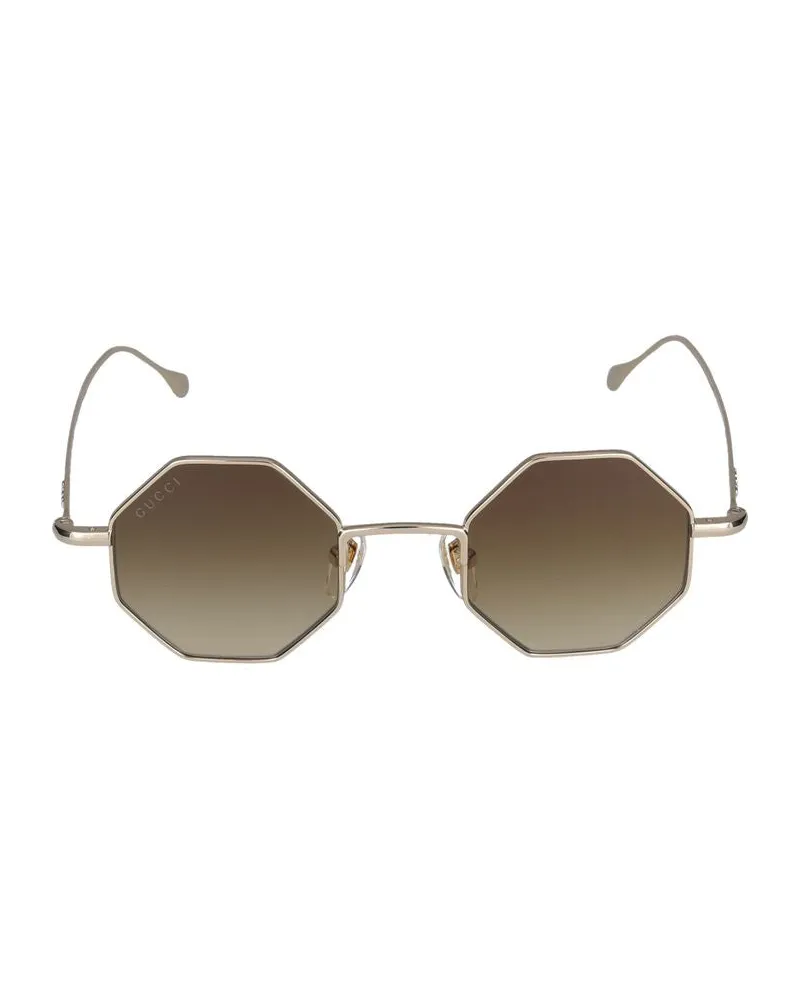 Gucci Sonnenbrille  GG1814 S 002 Gold Gold Brown /22 /145 002
