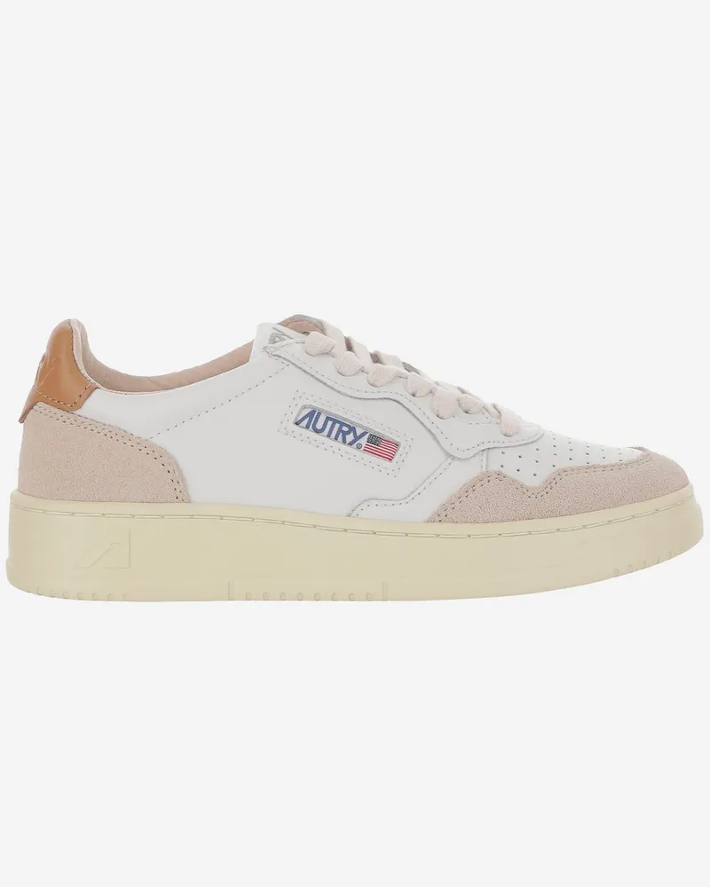 AUTRY Low Medalist Leder -Sneaker Red