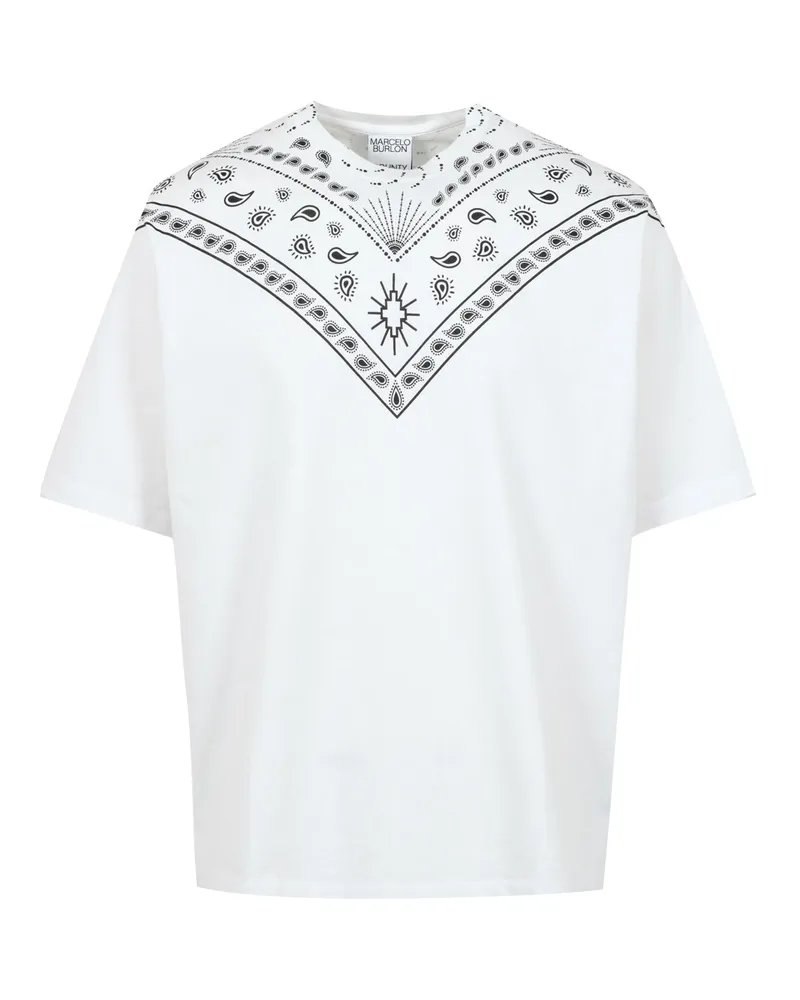Marcelo Burlon | County of Milan T -Shirts und Polos White White
