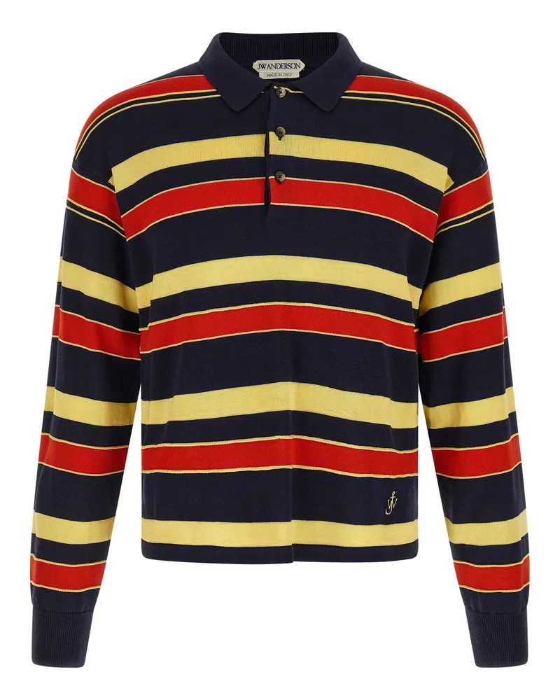 J.W.Anderson Gestricktes Poloshirt von Multicolor