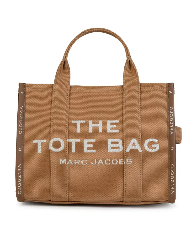 Marc Jacobs Marc Jacobs () mittelgroße Tasche Camello Jacquard Tasche Braun