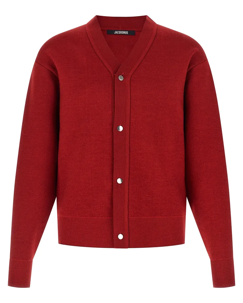 Jacquemus Cardigan „Le Cardigan Doppio Red