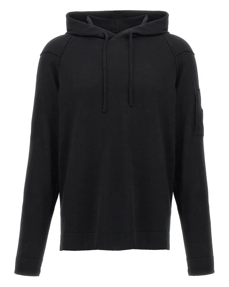 C.P. Company C.P. Firma 'Sea Island' Hoodie Black