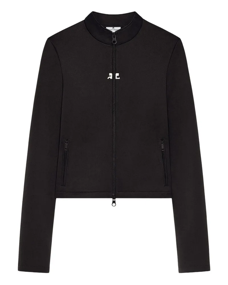 Courrèges Courreves Jacken schwarz Black