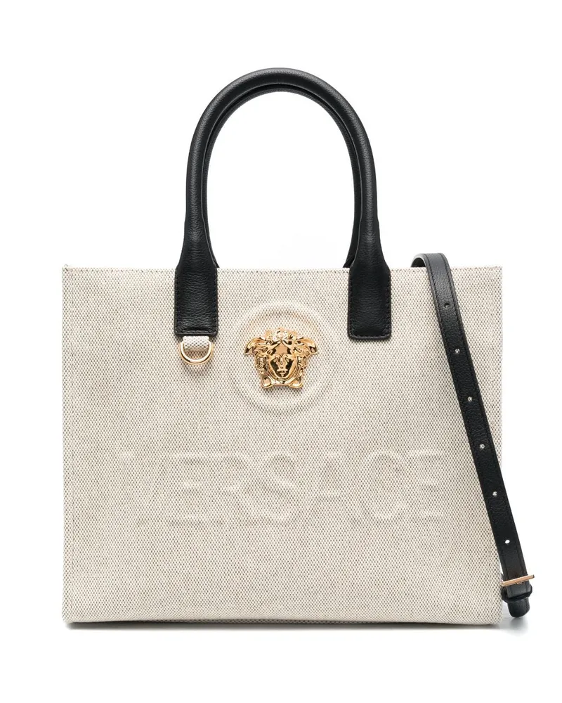 Versace la Medusa Große Einkaufstasche Rope+black