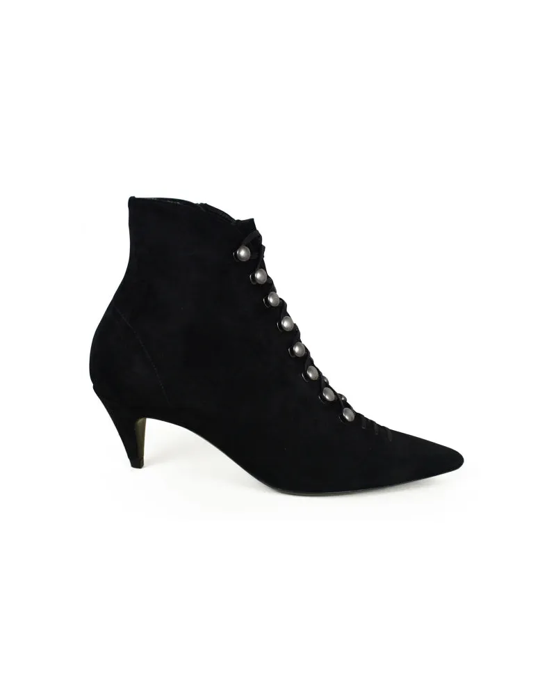 Saint Laurent Verbündete Stiefel Black