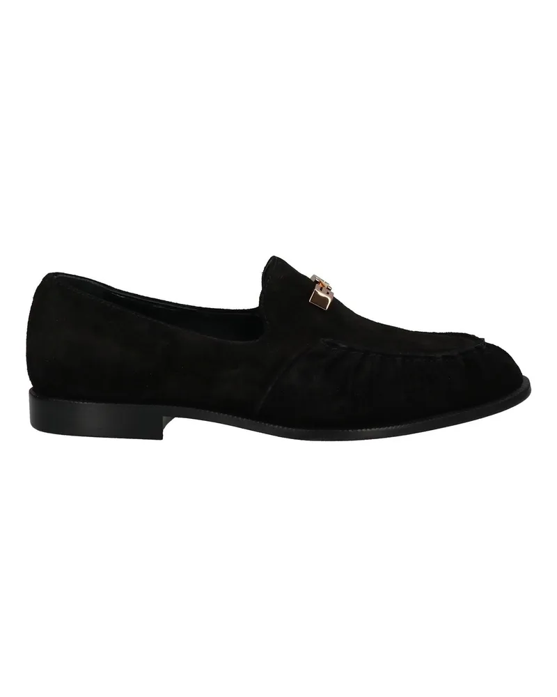 Giuseppe Zanotti Leder -Ladung Schwarz
