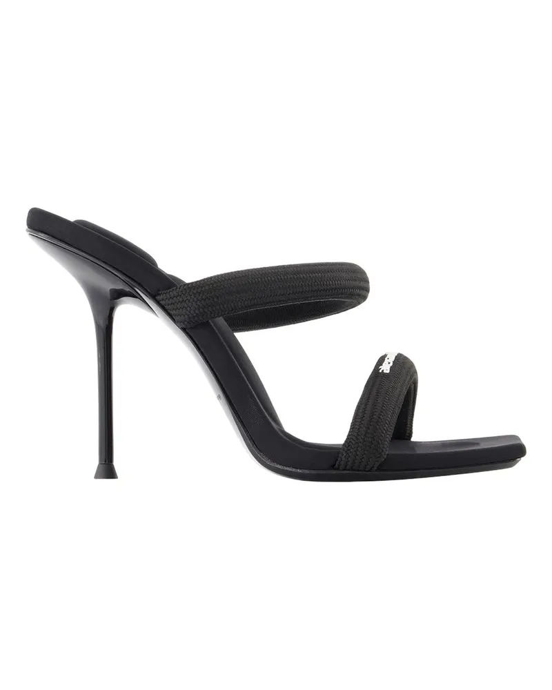 Alexander Wang Julie Sandalen  Nylon Black Black