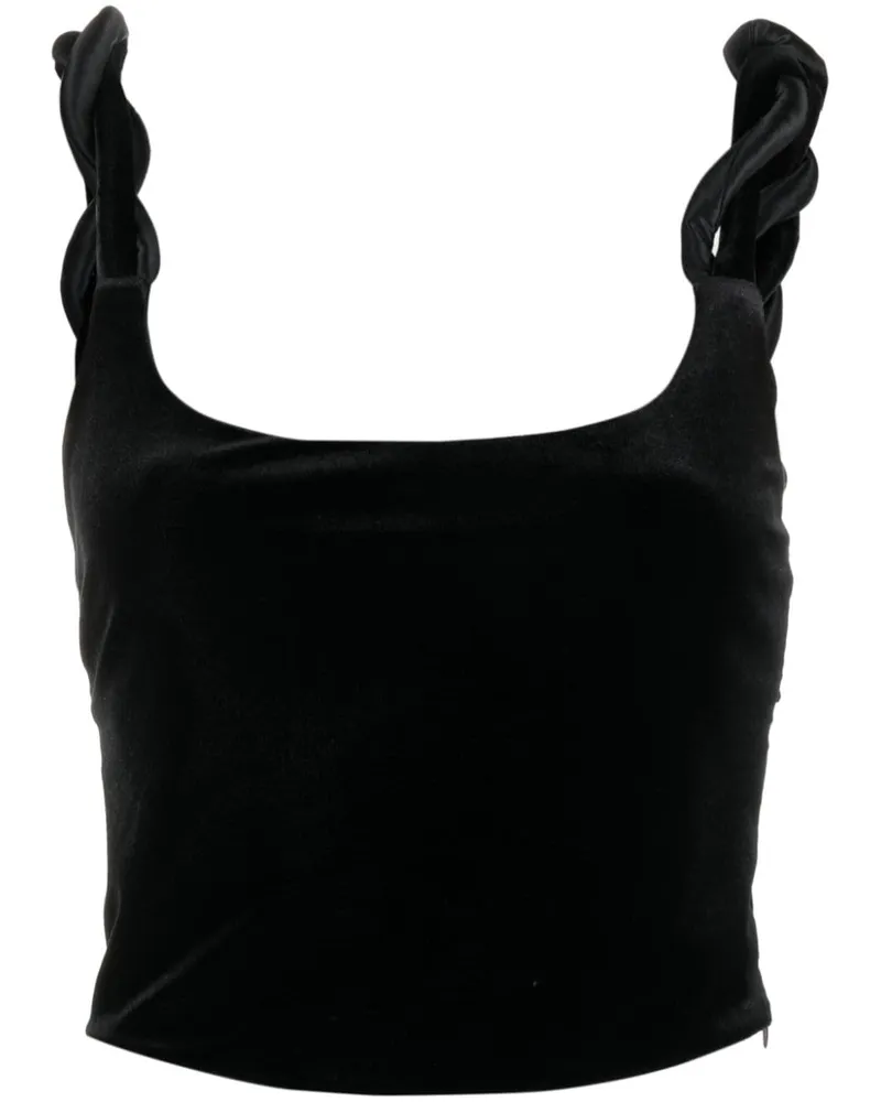 Emporio Armani Velvet Top Black