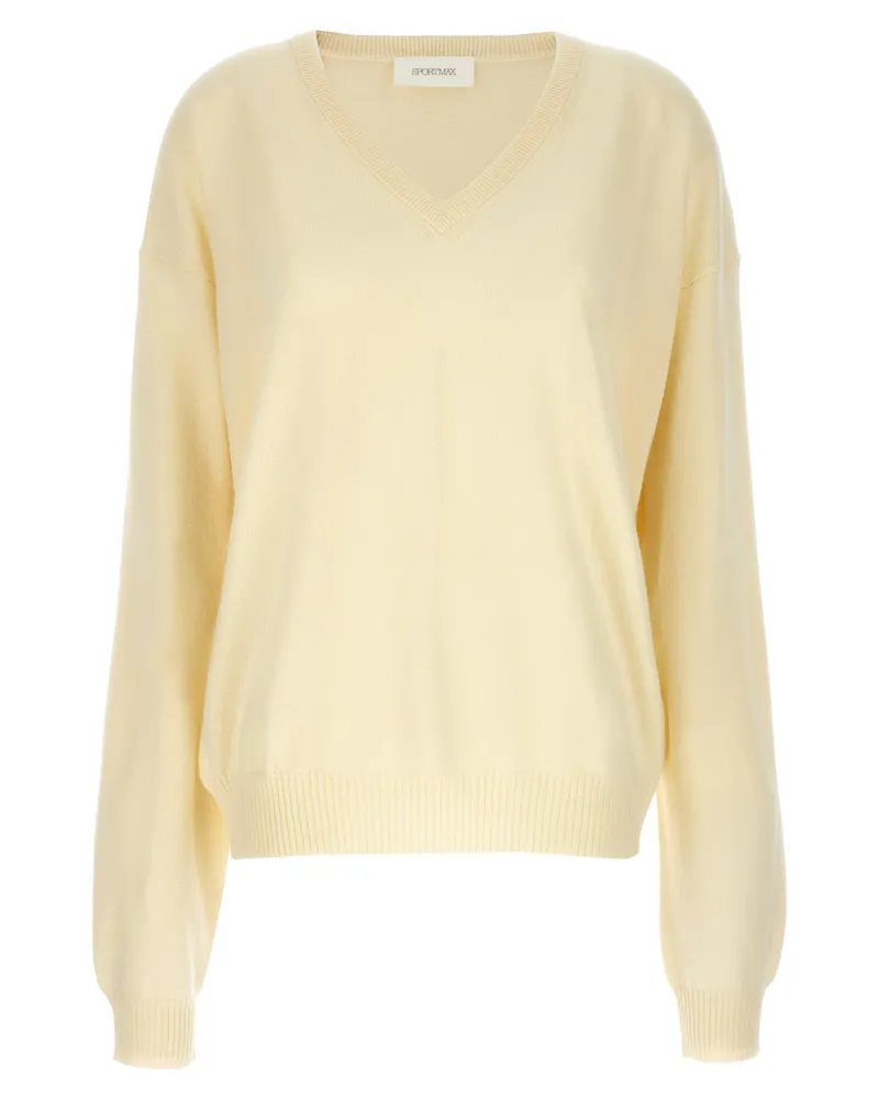 SPORTMAX Etruria' Pullover Yellow