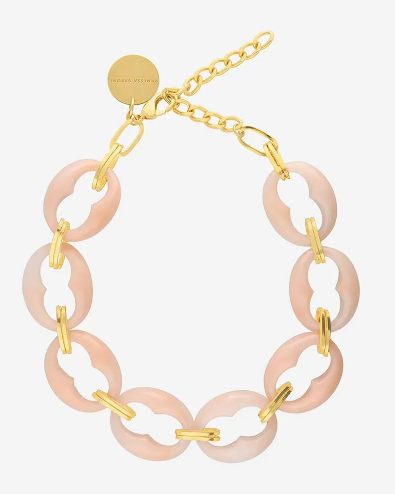 Vanessa Baroni Turtle Halskette Pink