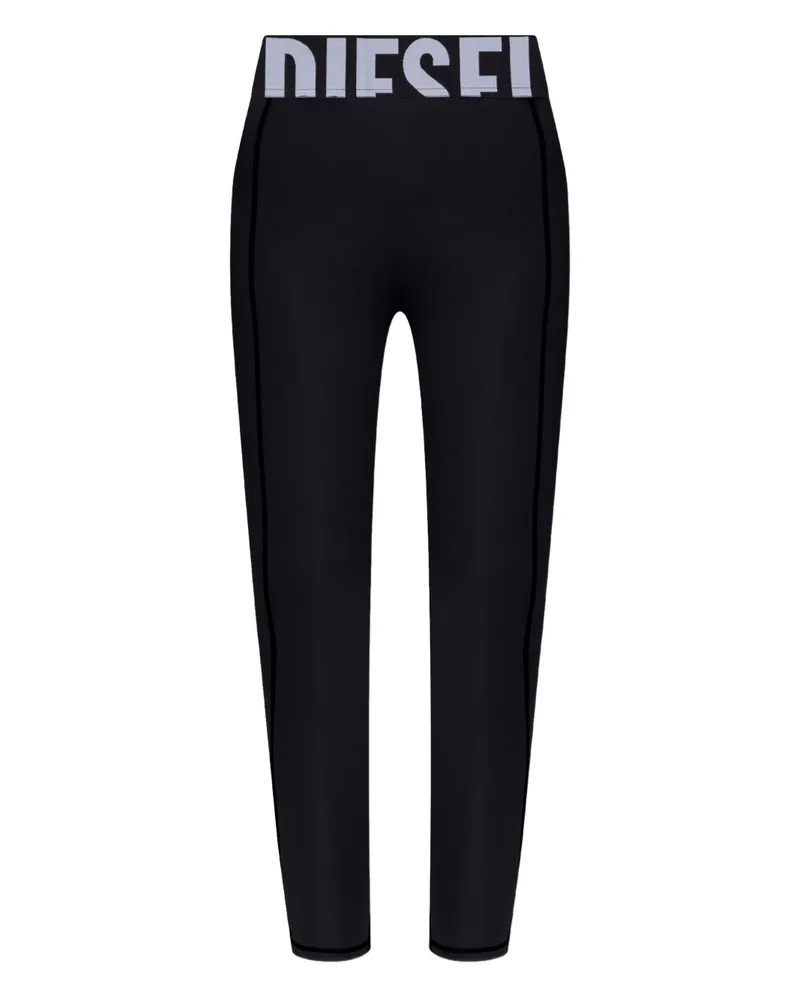 Diesel Logo -Leggings Black