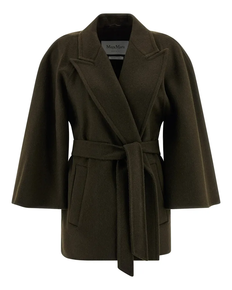 Max Mara Mantel „Verna“ von Green