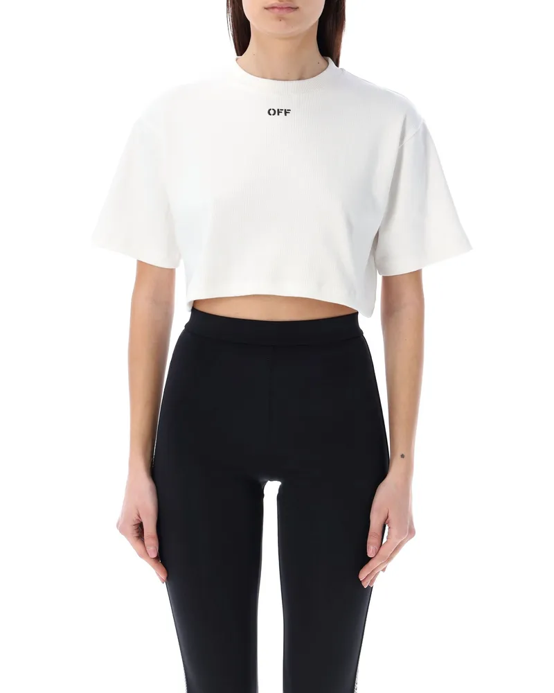 OFF-WHITE T -Shirts und Polos weiß White