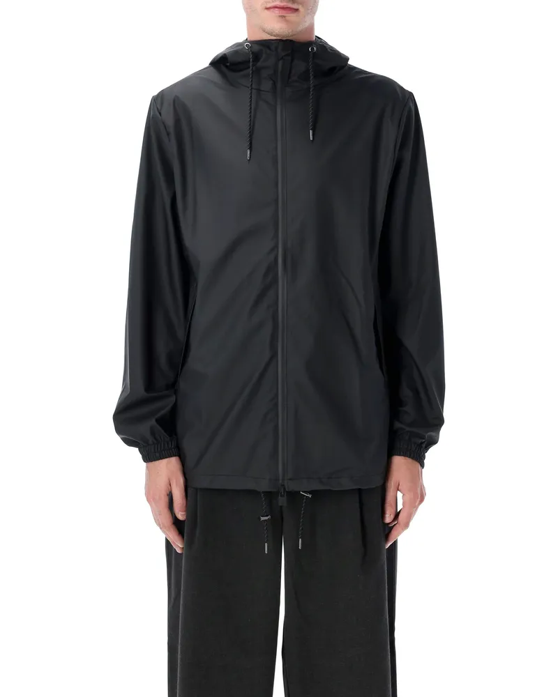 RAINS Regenmäntel Schwarz Black