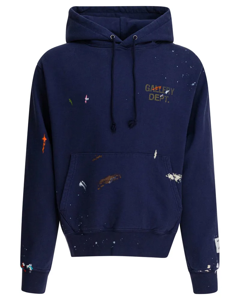 GALLERY DEPT. Gd Paint Logo Kapuzenpullover Blue