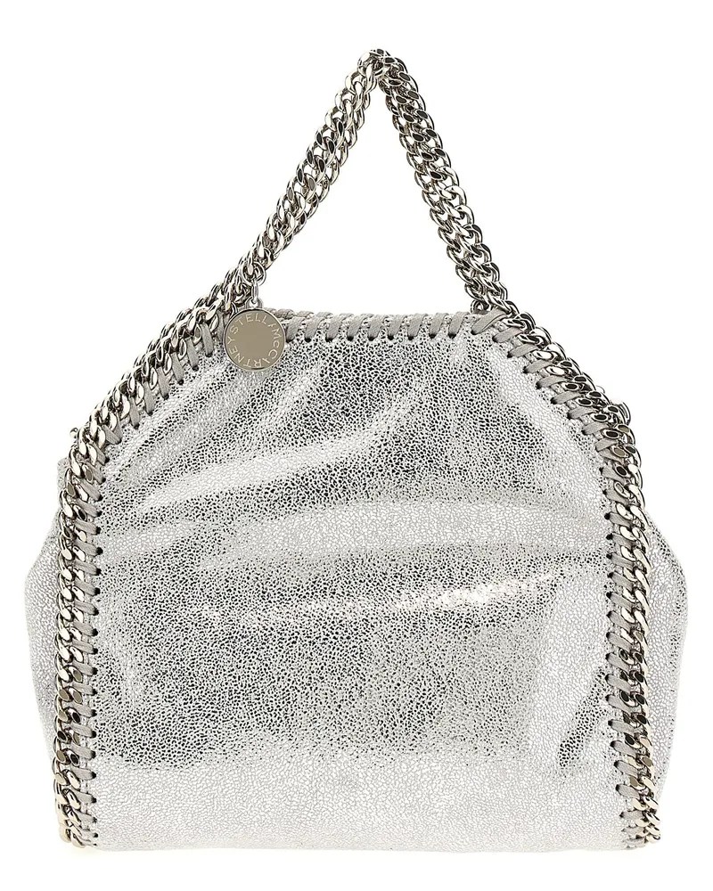 Stella McCartney Micro-Einkaufstasche „Falabella Silver