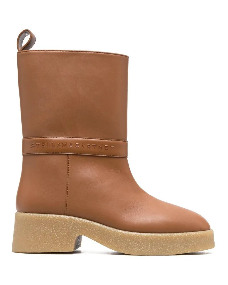 Stella McCartney Skyla Regenstiefel Braun