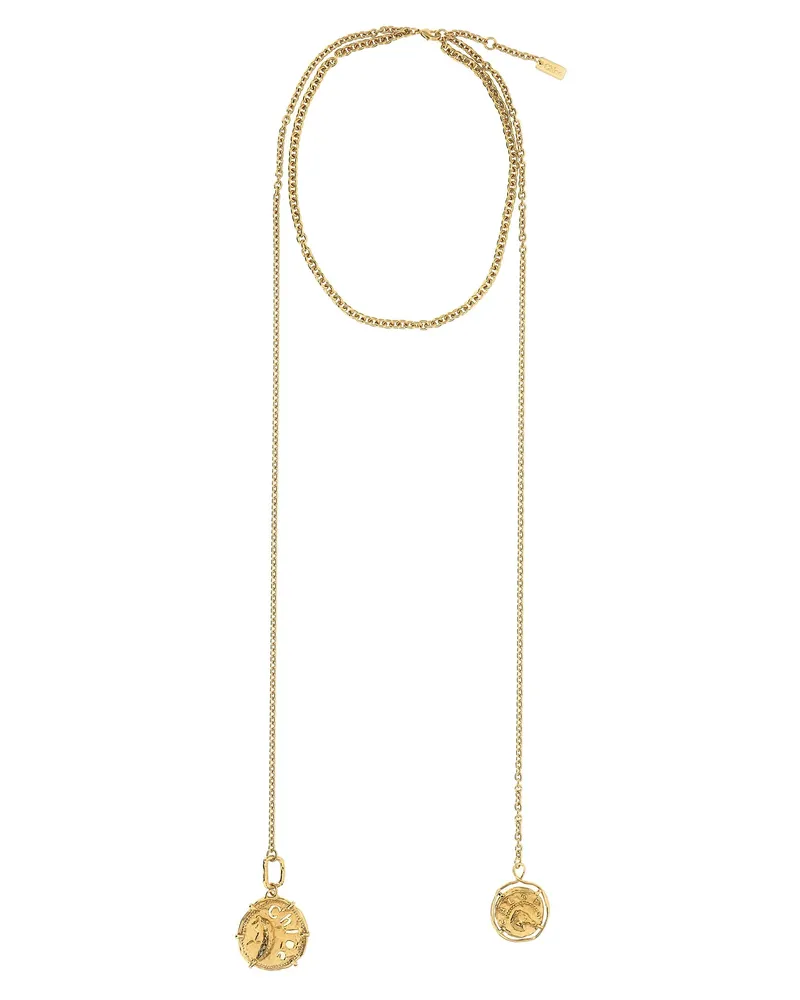 Chloé Halskette „Chloé Medals Gold