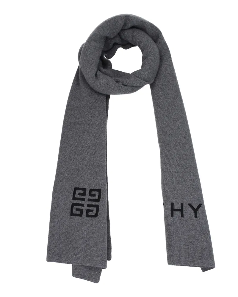 Givenchy Männer 's Wollschals grau/Wolf grau -