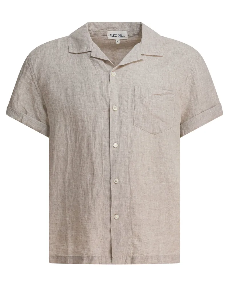 Alex Mill Camp“-Shirt Beige