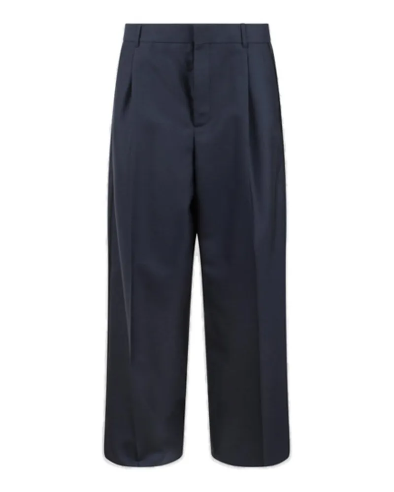 Dior Wool klassische Hosen Blue