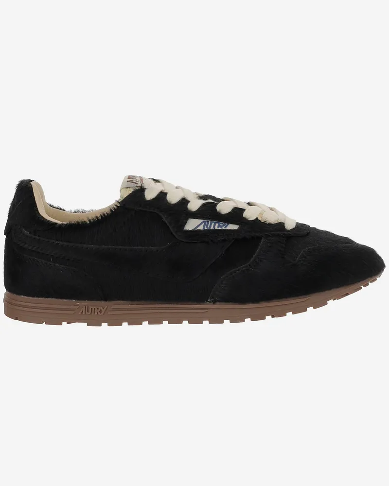AUTRY Windspin Leder -Turnschuhe Black