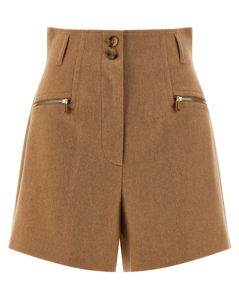 Max Mara Lola' Shorts Brown