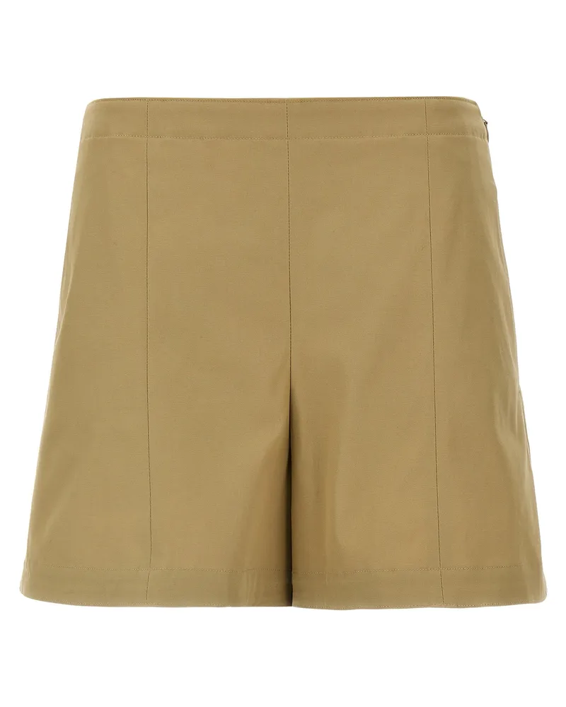 Theory Theorie Baumwollshorts Beige