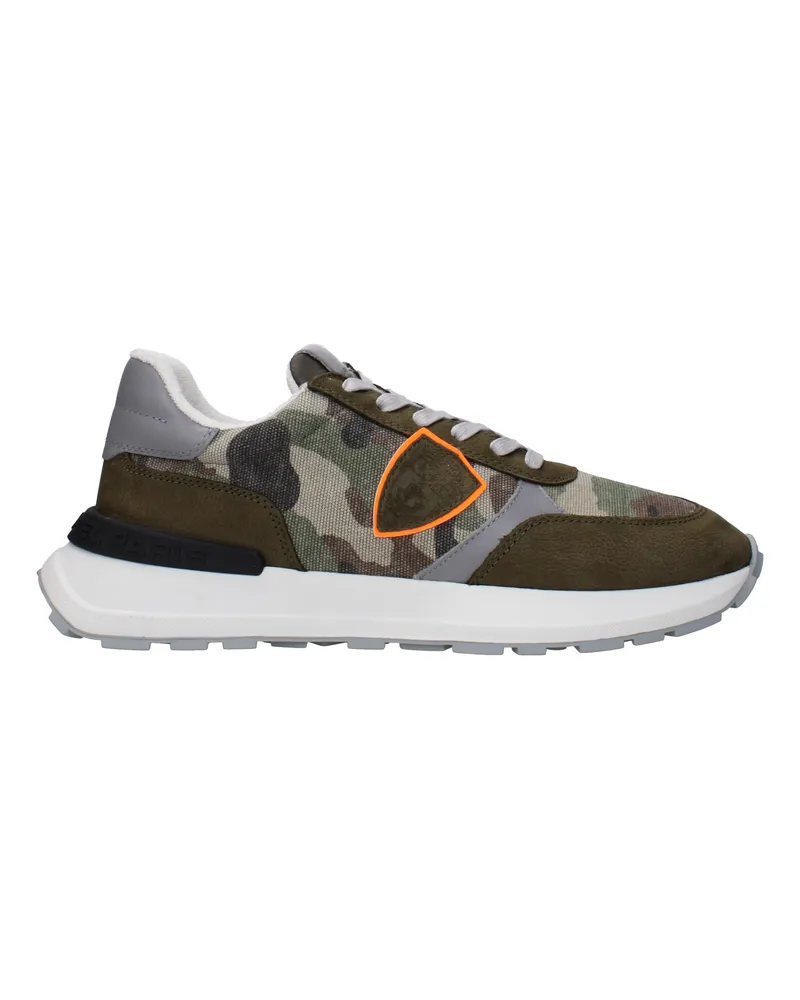 Philippe Model Sneakers Antibes Man Fabric grün/grau -