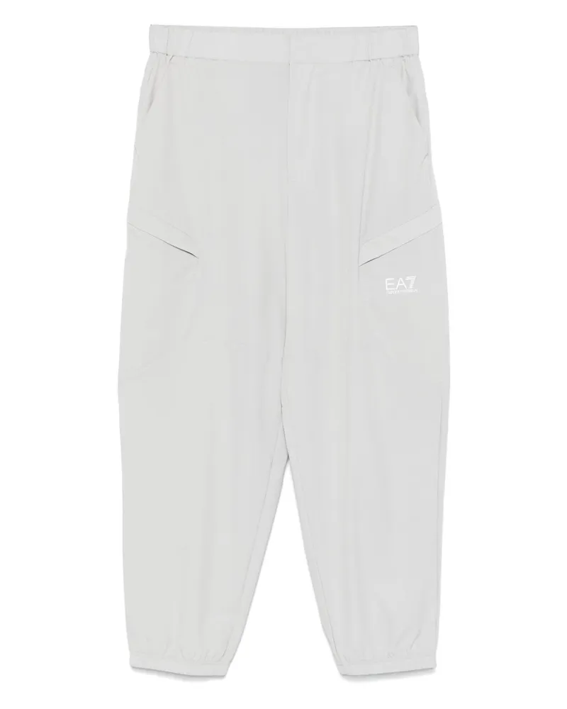 EA7 Logo Trackpants Grey