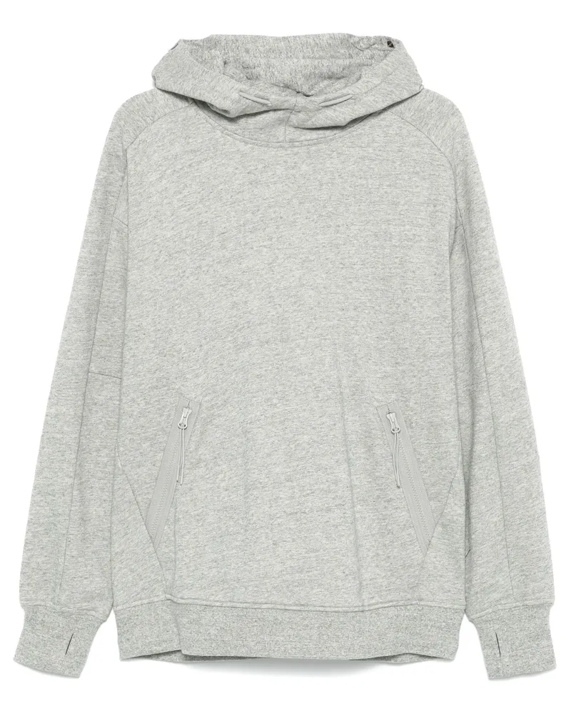 C.P. Company Diagonal erhöhtes Fleece Goggle -Kapuzen -Sweatshirt 