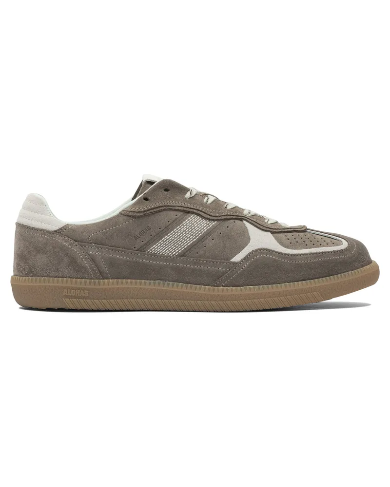 Alohas Tb.490 Rife Ledersneaker in Taupe Beige